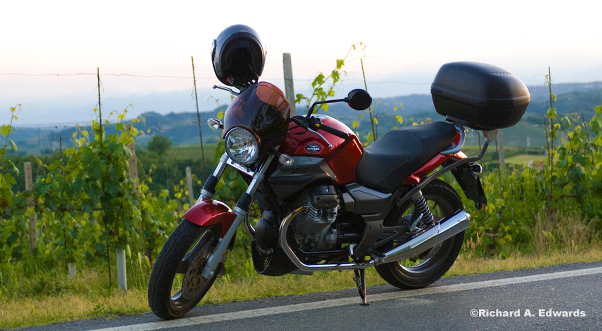 Motorcycling in Piedmont, Italy