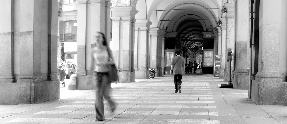 Piazza Carlo Felice, Turin Italy