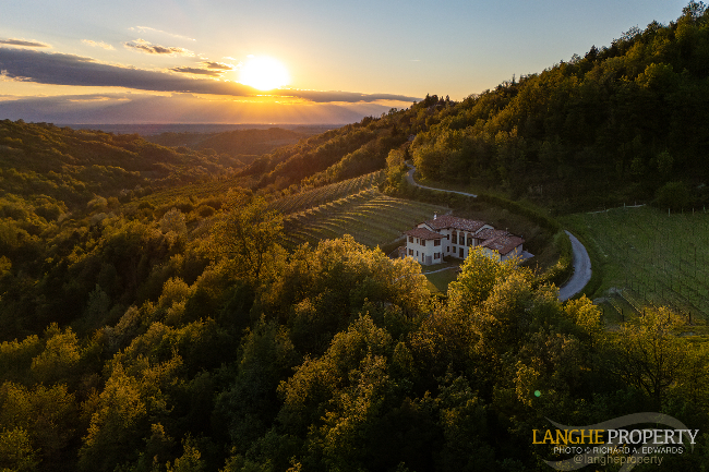 Luxury fully restored Langhe-stone farmhouse