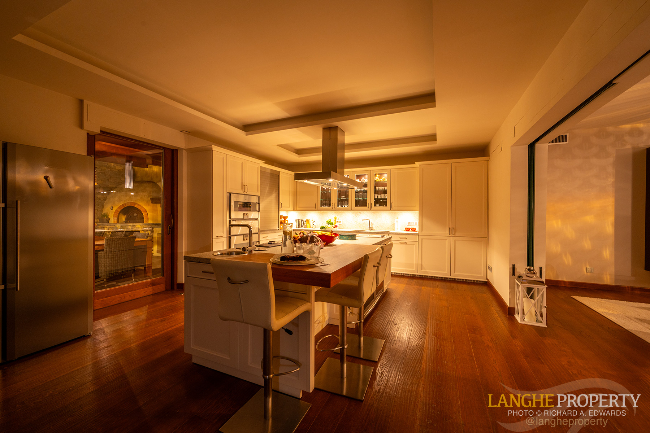 Luxury fully restored Langhe-stone farmhouse