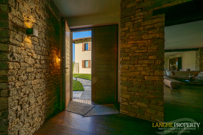 Luxury fully restored Langhe-stone farmhouse