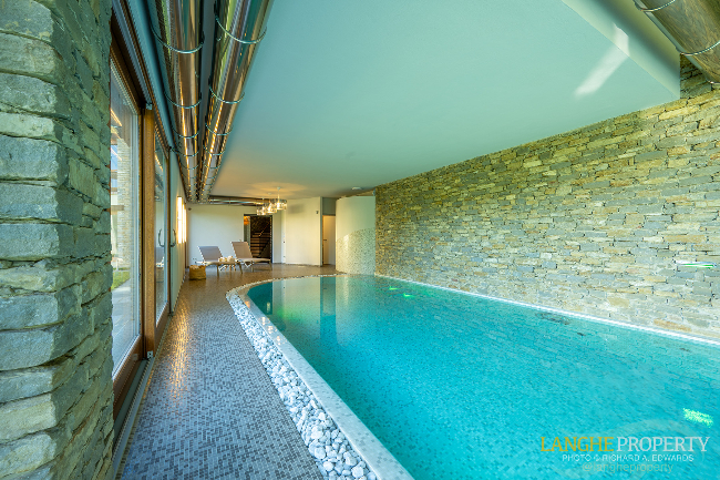 Luxury fully restored Langhe-stone farmhouse