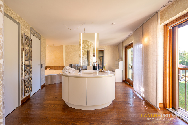 Luxury fully restored Langhe-stone farmhouse