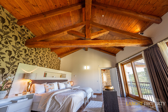 Luxury fully restored Langhe-stone farmhouse