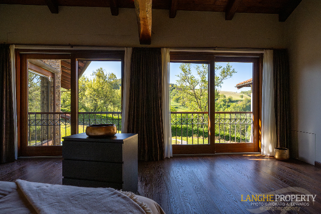 Luxury fully restored Langhe-stone farmhouse