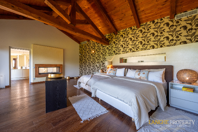 Luxury fully restored Langhe-stone farmhouse