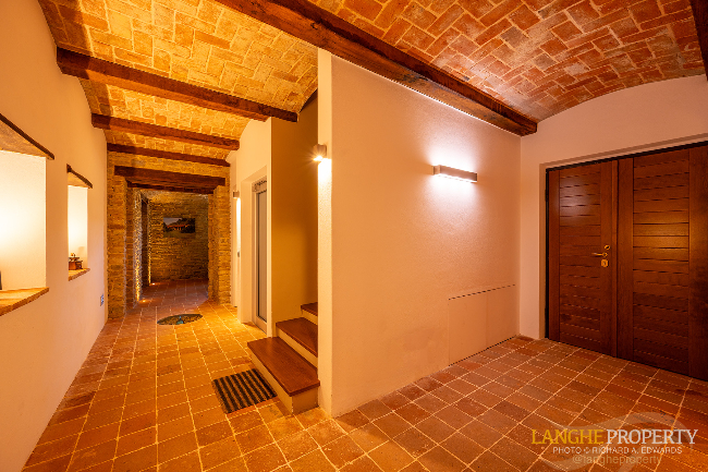 Luxury fully restored Langhe-stone farmhouse