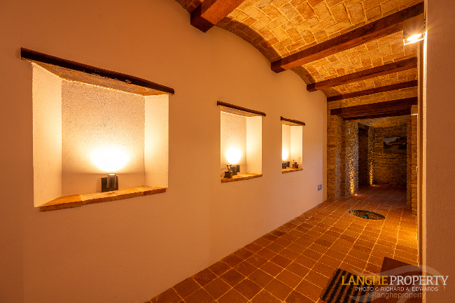 Luxury fully restored Langhe-stone farmhouse