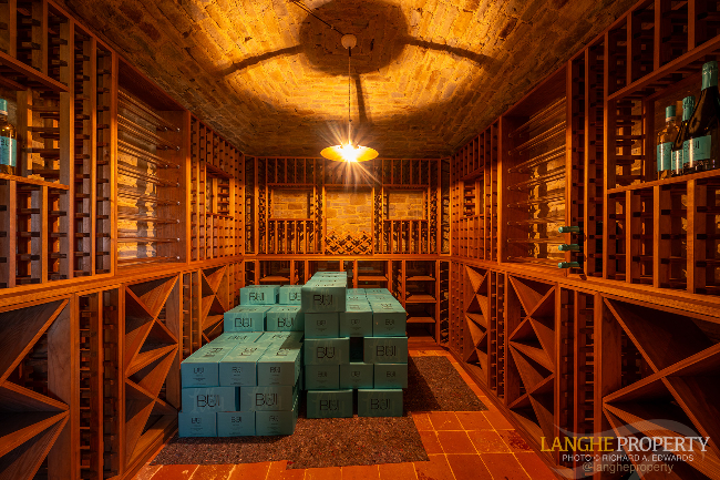 Luxury fully restored Langhe-stone farmhouse