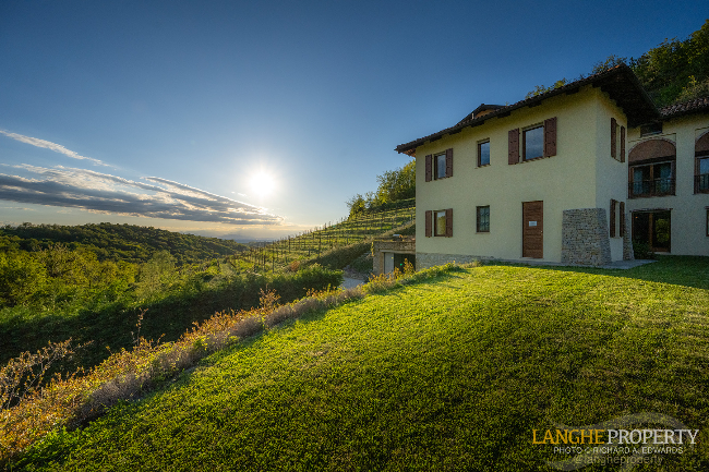 Luxury fully restored Langhe-stone farmhouse