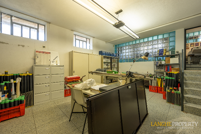 Barbaresco villa with stunning view of vineyards and Alps