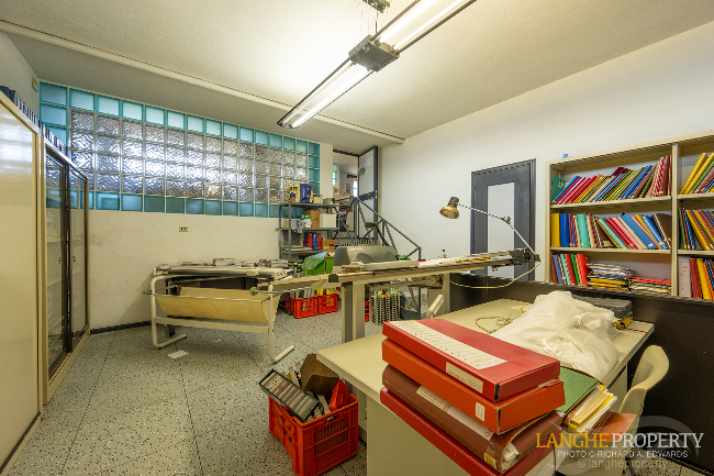 Barbaresco villa with stunning view of vineyards and Alps